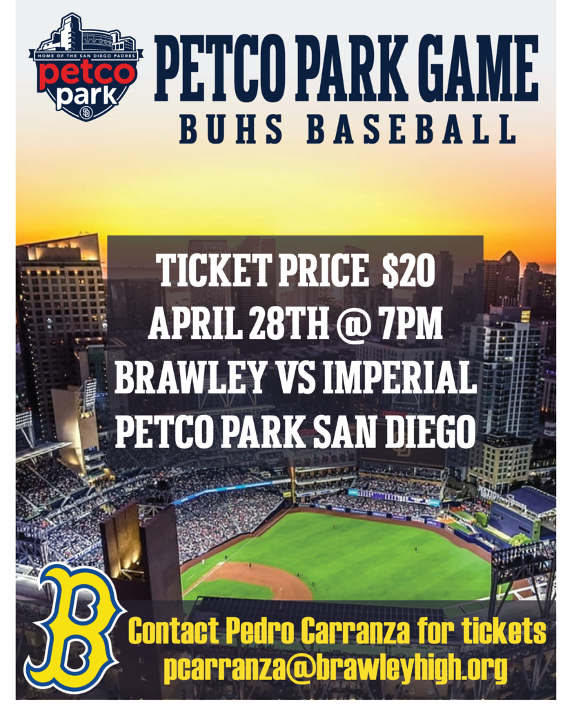 Petco Park Game April 28th