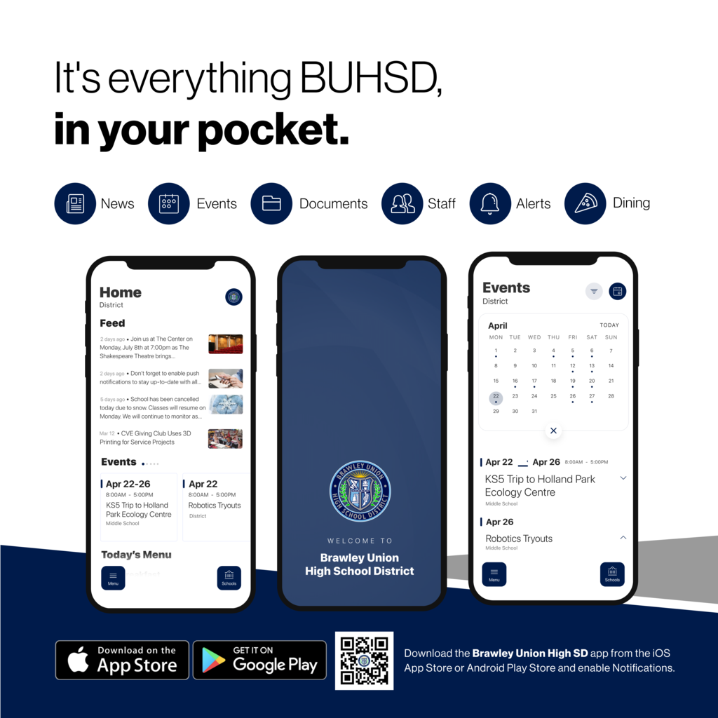 BUHSD App Info