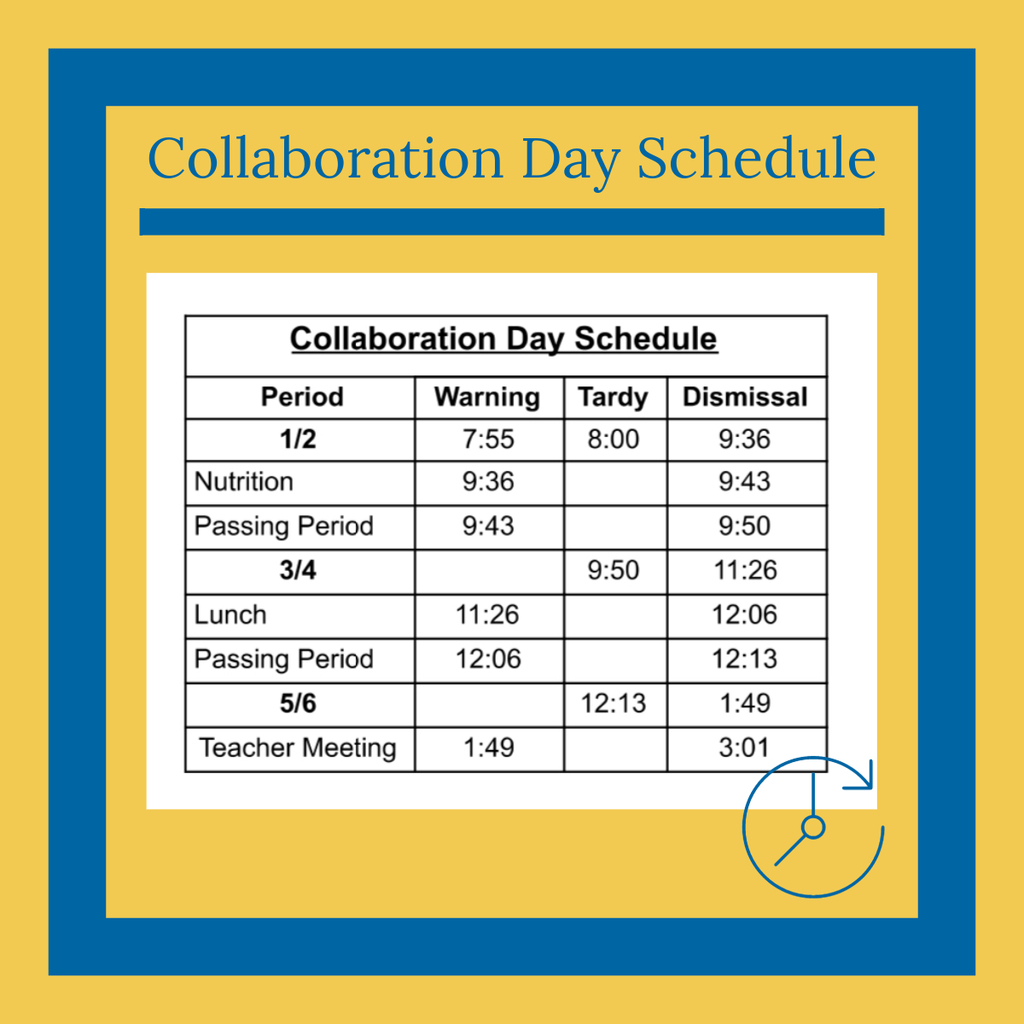 Collaboration Day Schedule